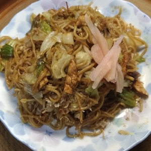 レンジで時短！水っぽくならない☆美味しい焼きそば